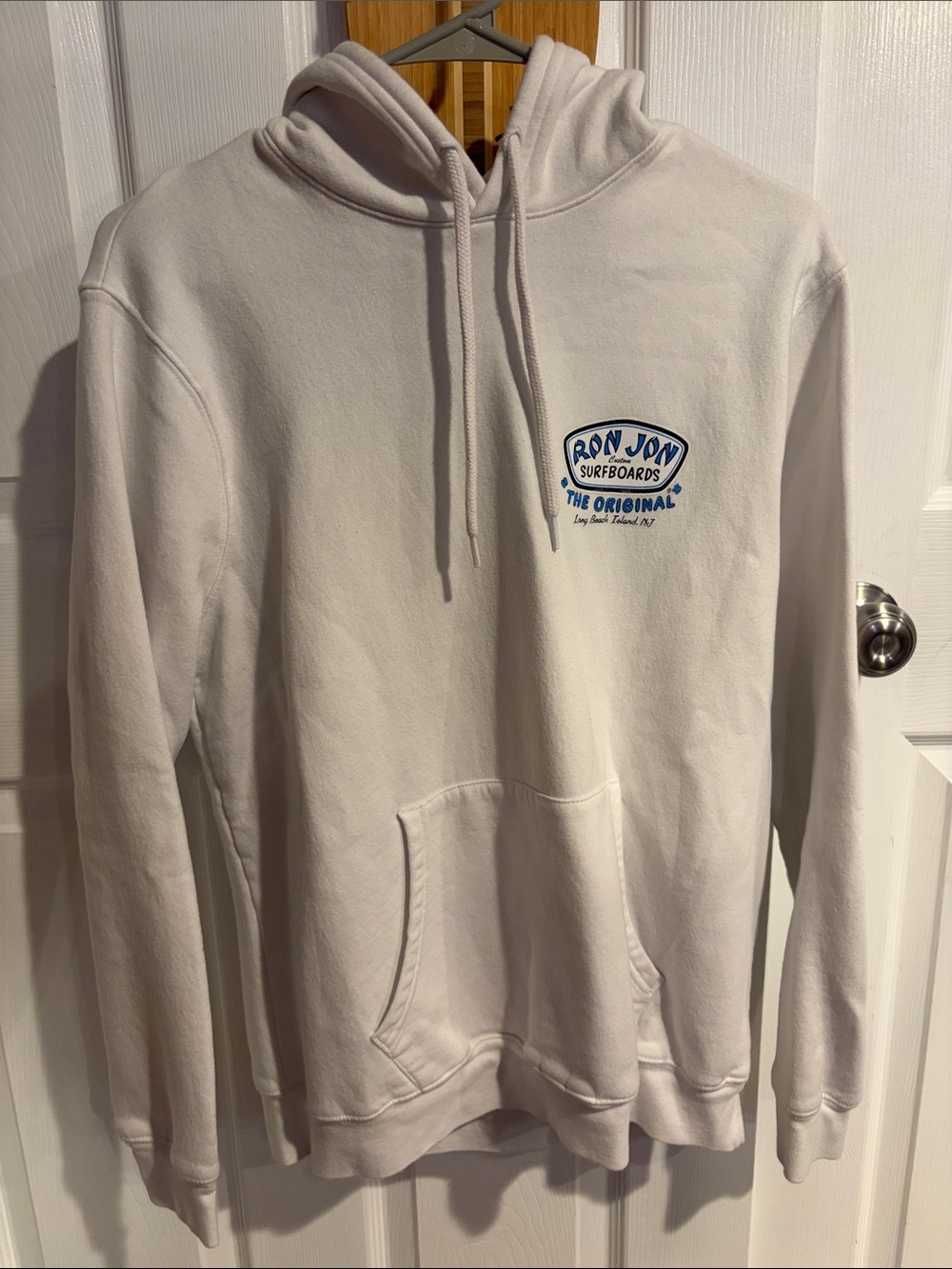 Ron Jon White Hoodie - The Original